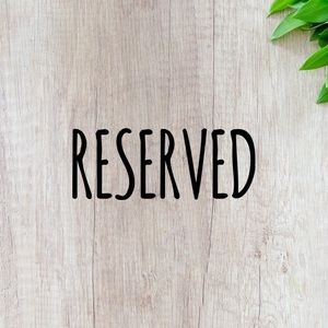 RESERVED FOR DEBBIE MALINSKY